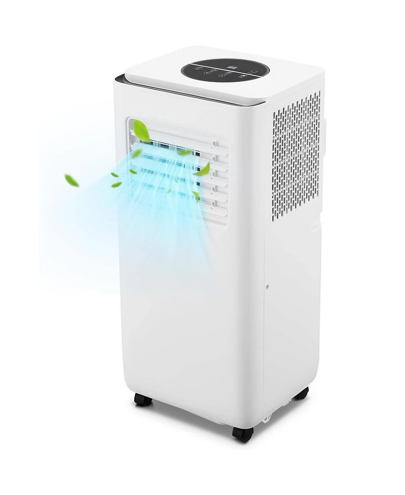 Xo 10000 Btu 3-in-1 Portable Air Conditioner for Bedroom, Cools Up to 450 Sq. ft. with Dehumidifier, Secure Hose and Tool-Free Window Kit
