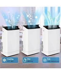 Xo 14000 Btu Free Standing Portable Air Conditioners with Remote Control with Fan and Dehumidifier, Cools Room up to 750 sq.ft.