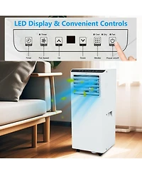 Xo 8000 Btu Portable Air Conditioner with Cool, Fan, Dehumidifier and Sleep Mode for Rooms Up to 350 Sq. Ft.