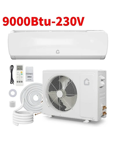 Xo 19 SEER2 9000 Btu Ductless Inverter Mini Split Air Conditioner Cools Room Up to 450 Sq. Ft. V