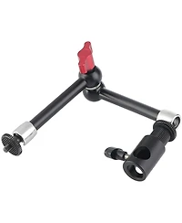 Camvate 11inch Articulating Magic Arm with 1/4inch Thread Screw Mount and Light Stand Head Adapter