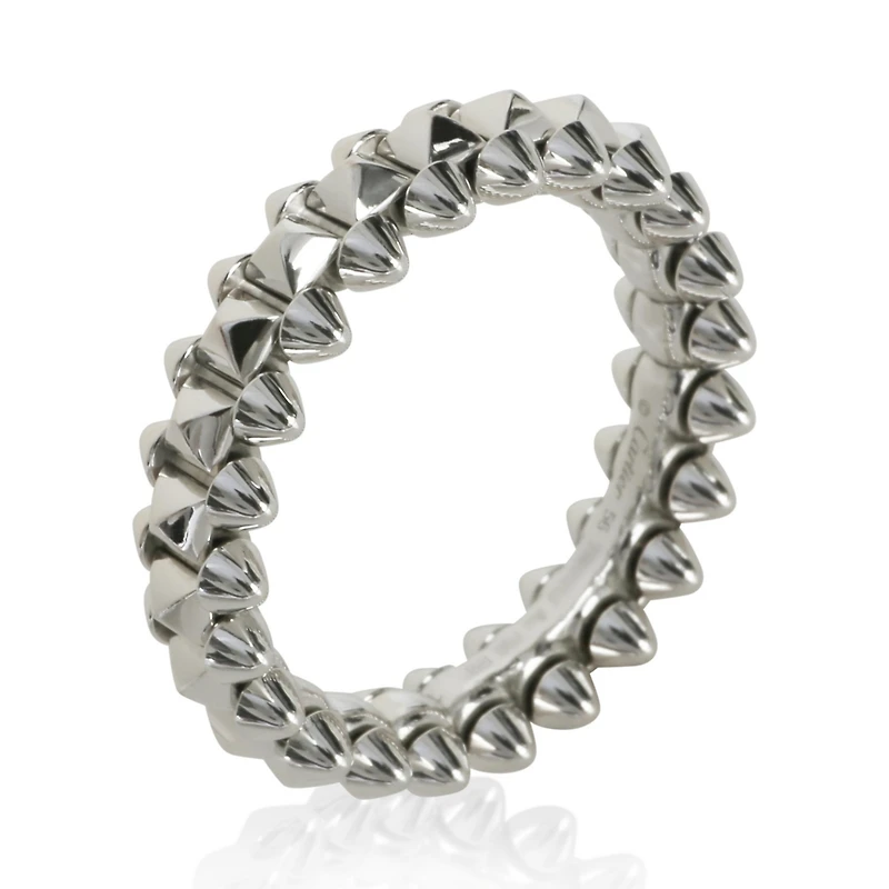 Pre-Owned Cartier White Gold Small Model Clash de Cartier Ring