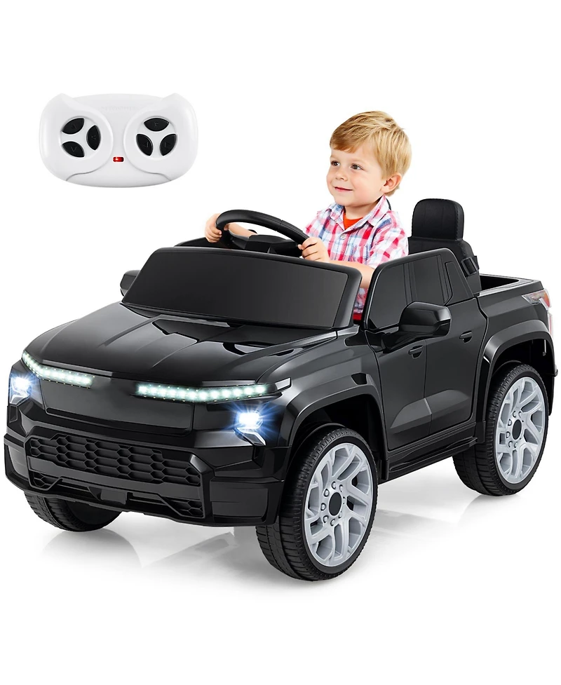 Slickblue Kids 12V Ride On Truck with Remote Control Electric Car