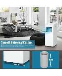 Ecooso 8000 Btu(Ashrae) Portable Air Conditioner with Dehumidifier Function