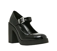 Madden Girl Women's Daphine Platform Mary-Jane Pumps