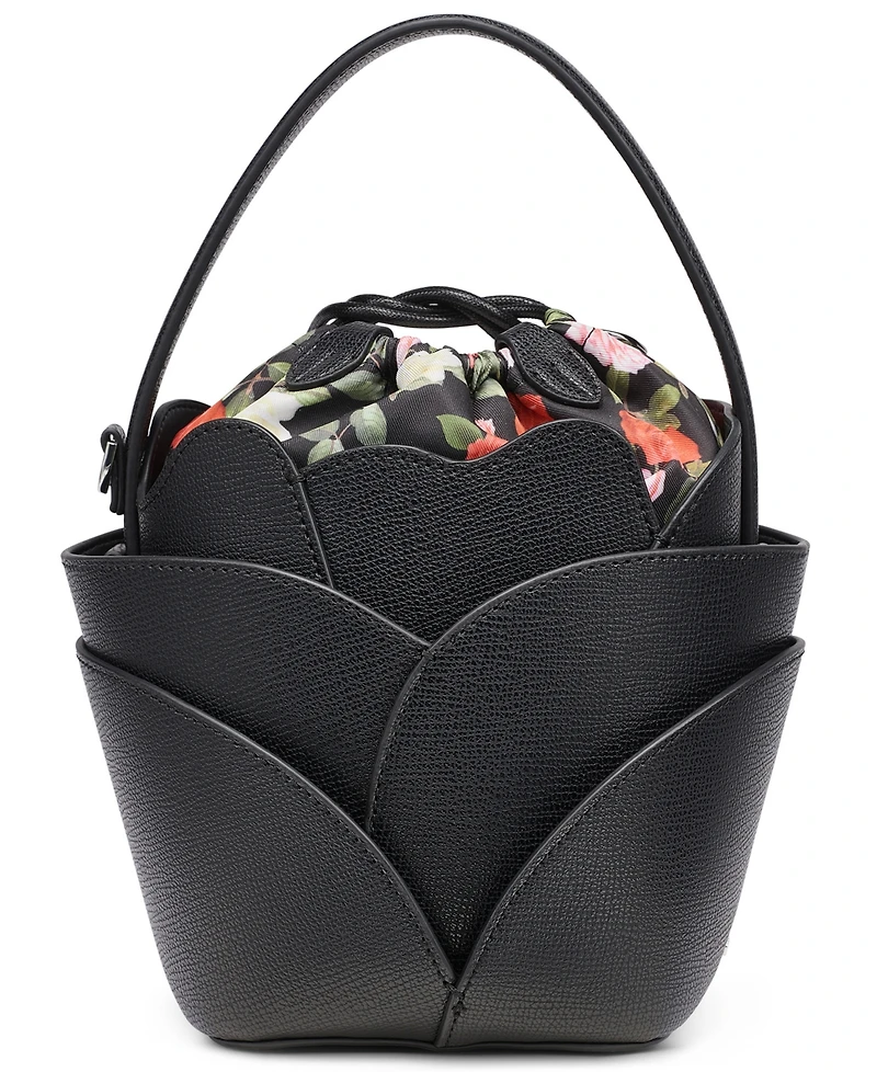 Karl Lagerfeld Paris Ikon Small Bucket Handbag