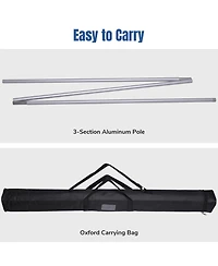 Yescom 2x Economy 33"x79" Retractable Roll Up Banner Stand Trade Show Display