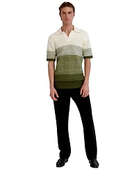 Karl Lagerfeld Paris Men's Short-Sleeve Polo Shirt