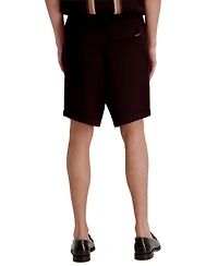 Karl Lagerfeld Paris Men's Open Weave Crochet Pull-On Shorts
