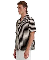 Karl Lagerfeld Paris Men's Short-Sleeve Shirt