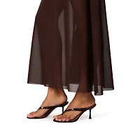 Steve Madden Women's Sharlene Sleeveless Bodycon Maxi Dress
