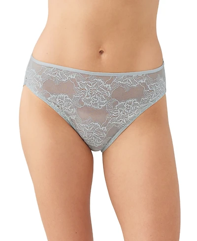 Wacoal Women's Full Bloom Sheer Mesh Hi-cut Brief