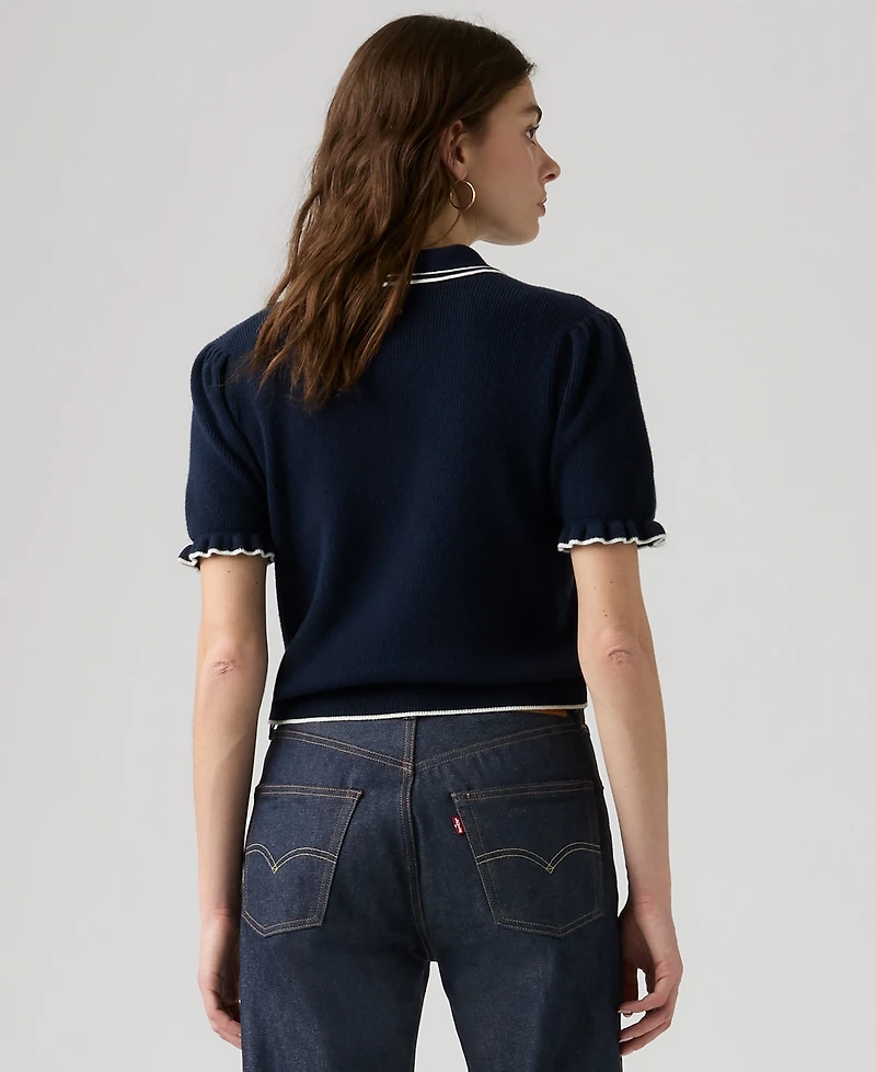 Levi's Women's Short-Sleeve Pull-On Polo Shirt