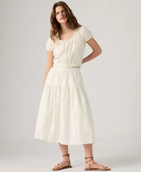 Levi's Women's Zip Closure Leonie Midi Skirt