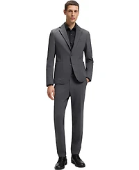 Boss by Hugo Men's Performance-Stretch Twill Slim-Fit Dress Shirt
