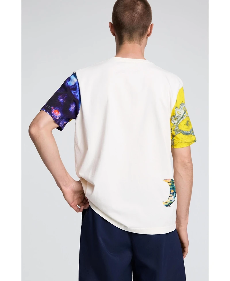 Desigual Men's Cosmos print T-shirt