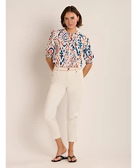 Brakeburn Women's Blake Embroidered Detail Pants