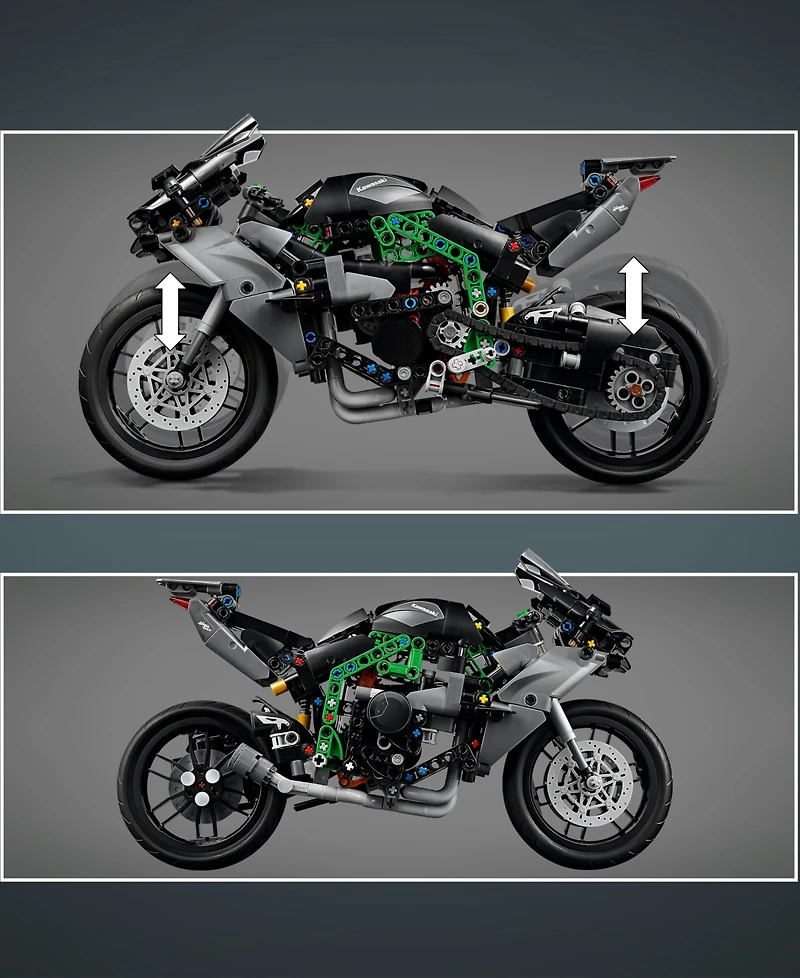 Lego Technic Kawasaki Ninja H2R Motorcycle Toy 42170