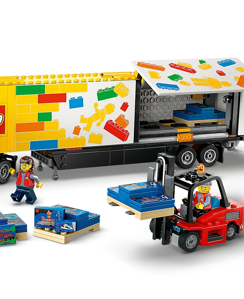 Lego City Yellow Delivery Truck 60440