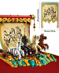 Lego Chinese Festivals Galloping Horses Canvas Toy 80119