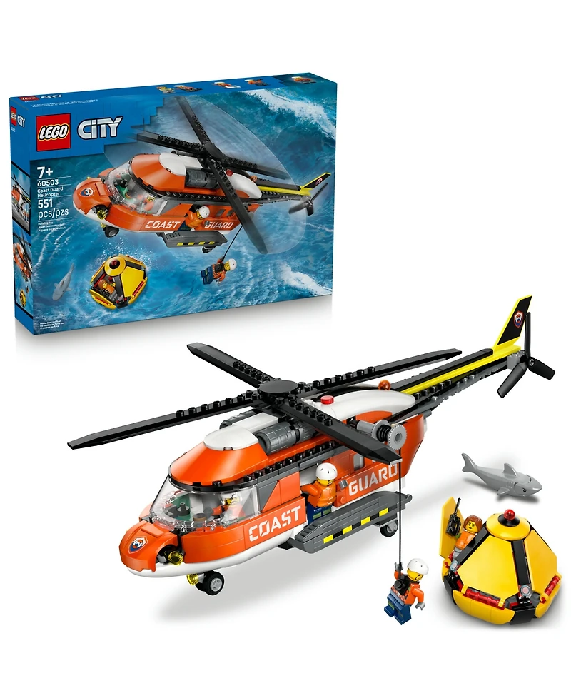 Lego City Coast Guard Helicopter Toy 60503