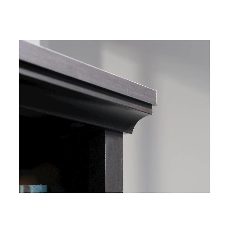 Sauder Miscellaneous Storage Library, Sindoori Mango finish