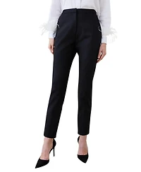 Karen Millen Women's Essential Techno Woven Trousers