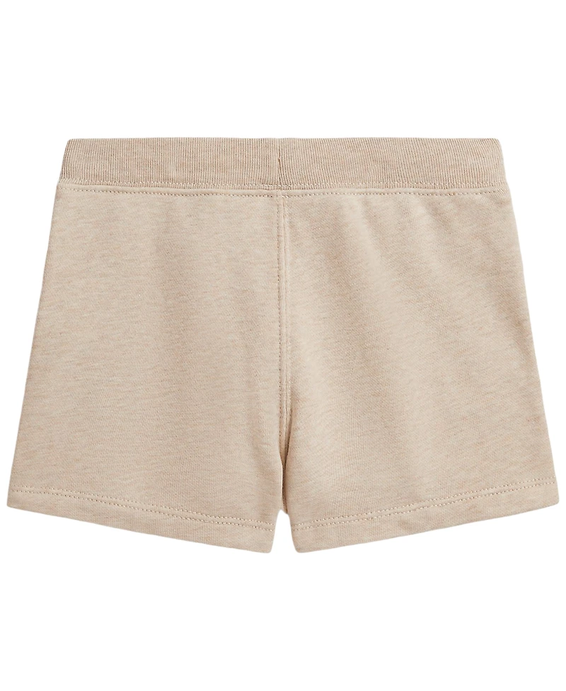 Polo Ralph Lauren Girls' 2T-6X Flag Terry Pull-On Shorts