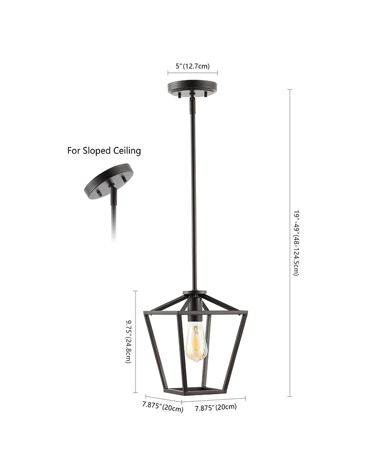 Grace Industrial Farmhouse Led Pendant