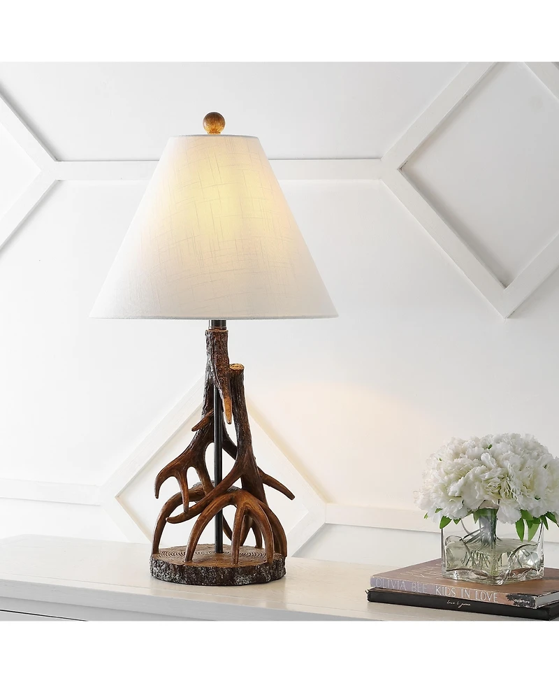 Cabell Farmhouse Rustic Iron Led Table Lamp