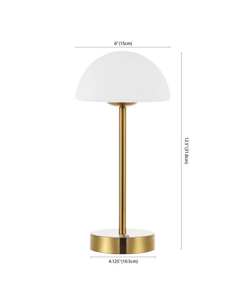 Xavier Modern Minimalist Iron Rechargeable Integrated Led Table Lamp