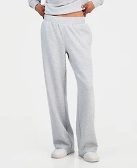Fvr Drm Juniors' High Rise Pull On Scuba Sweatpants