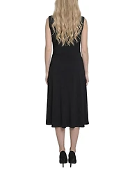 Women's 3/4 Sleeve Two Piece Dress