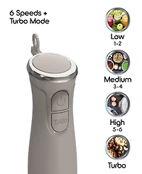 Tzumi Puree 3-Pc. Immersion Hand Blender Set