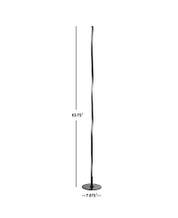 Jonathan Y Pilar Led Integrated Floor Lamp
