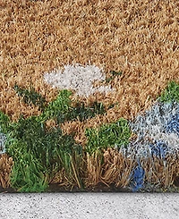 Laura Ashley Decorative Coir Doormat, 30" x 17.5"