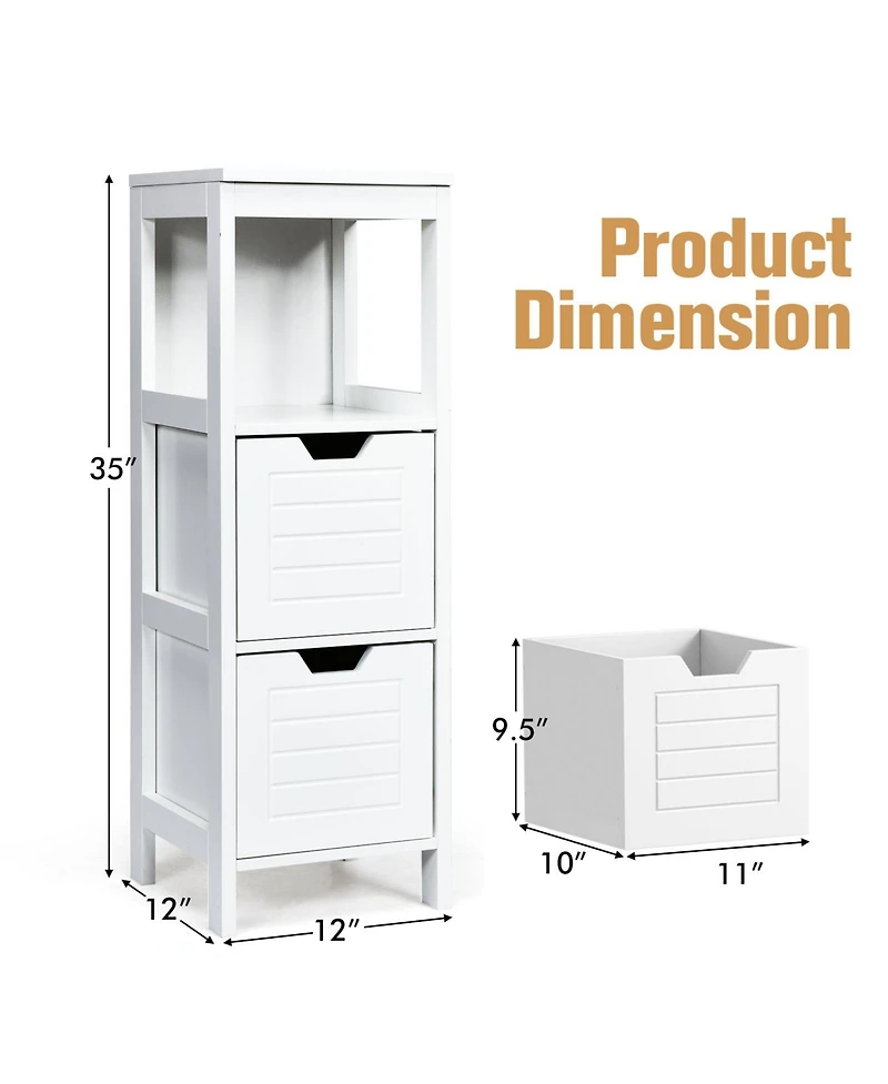 sumyeg Floor Cabinet Multifunction Storage Rack Stand Organizer