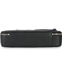 Pre-Owned Gucci Black Gg Supreme Canvas Web Small Crossbody Bag