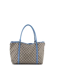 Pre-Owned Gucci Medium Joy Tote Gg Coated Canvas with Leather
