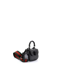 Pre-Owned Gucci Mini Bamboo 1947 Top Handle Bag Leather