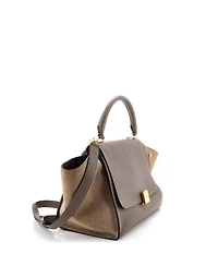 Pre-Owned Celine Small Trapeze Bag Leather