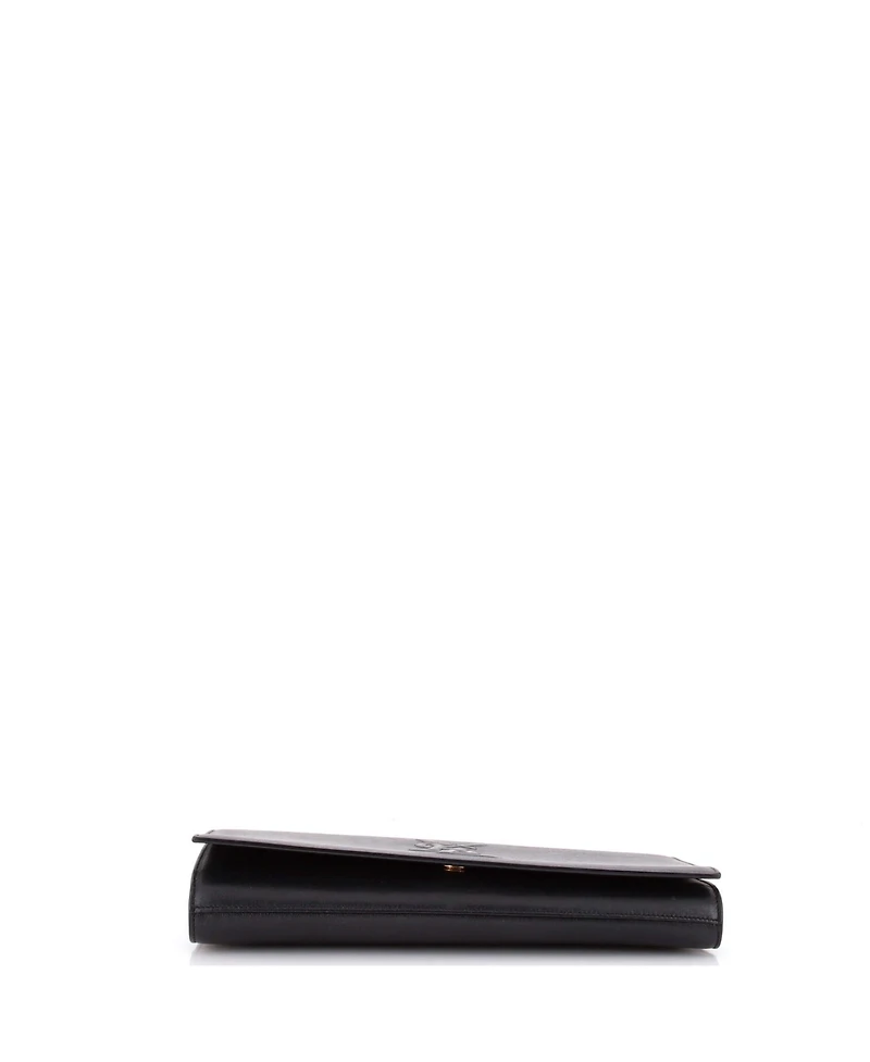 Pre-Owned Saint Laurent Large Belle de Jour Clutch Leather