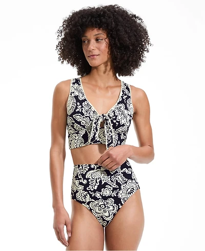 Lands' End Women's Whipstitch Bikini Set