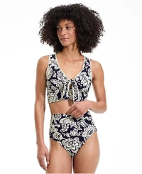 Lands' End Women's Whipstitch Bikini Set