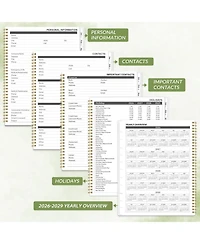 Gnuadz 2026-2029 Monthly Planner 3 Year Calendar Tabs Pocket Notes