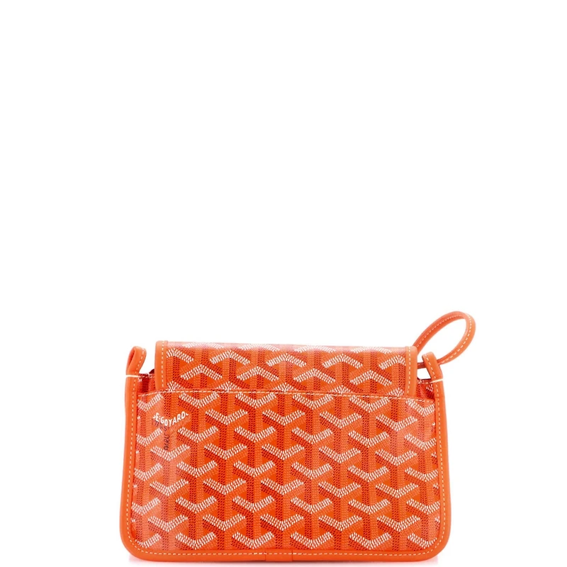Pre-Owned Goyard Plumet Clutch Wallet Coated Canvas