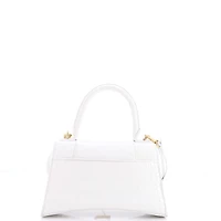 Pre-Owned Balenciaga Small Hourglass Top Handle Bag Embossed Leather