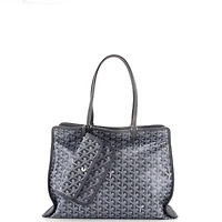 Pre-Owned Goyard Pm Hardy Pet Carrier Coated Canvas