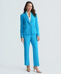 Kasper Women's Notched-Collar One-Button Jacket