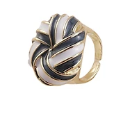 Sohi Women's The Candy Swirl Statement Ring